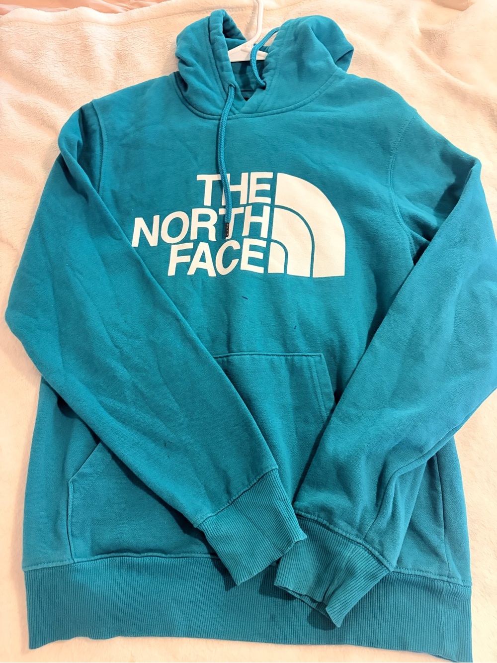 The North Face Men’s Teal Logo Hoodie 🦕🪼